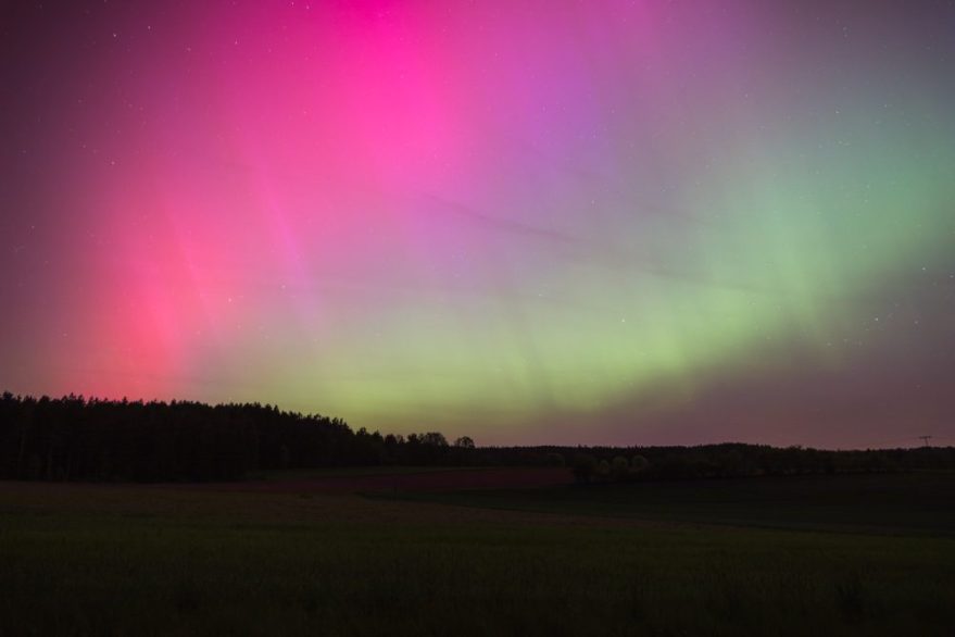 Nordlichter über Bayern – 11.05.2024